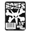 Bones riser pads 1/8col 1pár Bones riser pads 1/8col 1pár