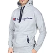 Champion Rochester Suede Script logo kapucnis pulóver NOXM Champion Rochester Suede Script logo kapucnis pulóver NOXM