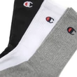 Champion C logo zokni OXGM WHT NBK 3 pár