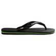 Havaianas Brasil logo papucs Black Havaianas Brasil logo papucs Black