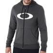 Oakley Ellipse FZ zip kapucnis pulóver Blackout Light Heather Oakley Ellipse FZ zip kapucnis pulóver Blackout Light Heather