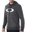 Oakley Ellipse FZ zip kapucnis pulóver Blackout Light Heather Oakley Ellipse FZ zip kapucnis pulóver Blackout Light Heather