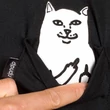 Ripndip Lord Nermal hosszú ujjú póló Black Ripndip Lord Nermal hosszú ujjú póló Black