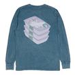 Ripndip Prime Cut Ls póló Teal Mineral Wash Ripndip Prime Cut Ls póló Teal Mineral Wash