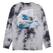 Ripndip The Great Wave ls póló Grey Tie Dye Ripndip The Great Wave ls póló Grey Tie Dye