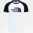 The North Face Easy Tee raglan TNF White TNF Black