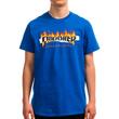 Thrasher Ripped póló Royal Blue Thrasher Ripped póló Royal Blue