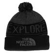 The North Face Retro TNF Pom téli sapka TNF Medium Grey Heather TNF Black The North Face Retro TNF Pom téli sapka TNF Medium Grey Heather TNF Black