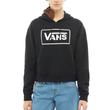Vans Boom Boom Crop kapucnis pulóver Black Vans Boom Boom Crop kapucnis pulóver Black