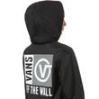 Vans Kastle Long parka kabát Black Vans Kastle Long parka kabát Black