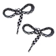 Vans cipőfűző Black White Checkerboard 1pár 91cm