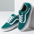 Vans Old Skool cipő Check Foxing Quetzal Green Vans Old Skool cipő Check Foxing Quetzal Green