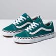 Vans Old Skool cipő Check Foxing Quetzal Green Vans Old Skool cipő Check Foxing Quetzal Green