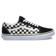 Vans Primary Check Old Skool cipő Black White