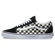 Vans Primary Check Old Skool cipő Black White