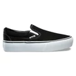 Vans Slip-On Platform cipő Black