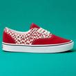 Vans Era Comfycush cipő Tear Check Racing Red True White Vans Era Comfycush cipő Tear Check Racing Red True White