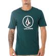 Volcom Crisp Stone póló Evergreen Volcom Crisp Stone póló Evergreen