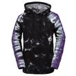 Volcom Di Fleece kapucnis pulóver Black Print Volcom Di Fleece kapucnis pulóver Black Print