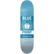 Blueprint Pachinko gördeszka lap Blue White 8.0x31.4 Blueprint Pachinko gördeszka lap Blue White 8.0x31.4