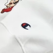 Champion X Super Mario Bros Fireball kapucnis pulóver WHT Champion X Super Mario Bros Fireball kapucnis pulóver WHT