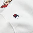 Champion X Super Mario Bros Fireball kapucnis pulóver WHT Champion X Super Mario Bros Fireball kapucnis pulóver WHT