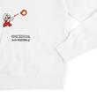 Champion X Super Mario Bros Fireball kapucnis pulóver WHT Champion X Super Mario Bros Fireball kapucnis pulóver WHT