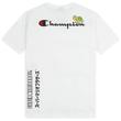 Champion X Super Mario Bros Fireballs póló WHT Champion X Super Mario Bros Fireballs póló WHT