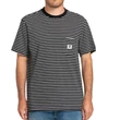 Element Basic Stripes póló Flint Black