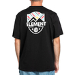 Element Beaming póló Flint Black