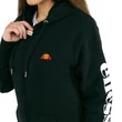 Ellesse Serinatas zipzáros kapucnis pulóver Black