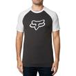 Fox Blocked Premium raglan póló Black White Fox Blocked Premium raglan póló Black White