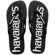 Havaianas Top Logomania papucs Black Havaianas Top Logomania papucs Black