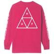HUF Essentials Triple Triangle ls póló Sangria HUF Essentials Triple Triangle ls póló Sangria
