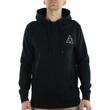 HUF Essentials Triple Triangle kapucnis pulóver Black HUF Essentials Triple Triangle kapucnis pulóver Black