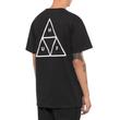 HUF Essentials Triple Triangle póló Black HUF Essentials Triple Triangle póló Black