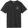 HUF Essentials Triple Triangle póló Black HUF Essentials Triple Triangle póló Black