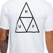 HUF Essentials Triple Triangle póló White HUF Essentials Triple Triangle póló White