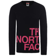 The North Face Graphic Flow ls póló TNF Black Mr Pink