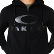 Oakley Bark Fz zipzáros kapucnis pulóver Blackout