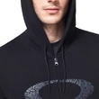 Oakley Camo Lines Ellipse Zip kapucnis pulóver Blackout