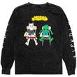 Ripndip Butz Up Ls póló Black Mineral Wash Ripndip Butz Up Ls póló Black Mineral Wash