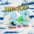 Ripndip Hang Ten kapucnis pulóver Baby Blue Stripe Wash Ripndip Hang Ten kapucnis pulóver Baby Blue Stripe Wash