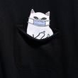 Ripndip Lord Nermaphobe Pocket póló Black Ripndip Lord Nermaphobe Pocket póló Black