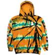 Ripndip Open Minded kapucnis pulóver Orange Blue Sunburst Dye Ripndip Open Minded kapucnis pulóver Orange Blue Sunburst Dye