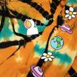 Ripndip Open Minded kapucnis pulóver Orange Blue Sunburst Dye Ripndip Open Minded kapucnis pulóver Orange Blue Sunburst Dye