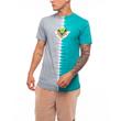 Ripndip Splitting Heads póló Teal Grey Split Dye Ripndip Splitting Heads póló Teal Grey Split Dye