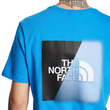 The North Face BD GLS EU Back póló Clear Lake Blue TNF Black