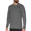 The North Face Easy ls póló Medium Grey Heather