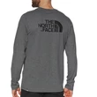The North Face Easy ls póló Medium Grey Heather